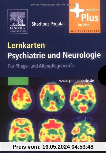 Lernkarten Psychiatrie und Neurologie: für Pflege- und Altenpflegeberufe - mit www.pflegeheute.de-Zugang